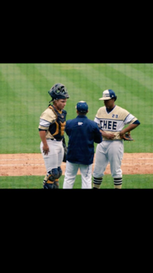 JacobCa7's tweet photo. Game day at the Chee ⚾ region opener https://t.co/1PXICYpy1z