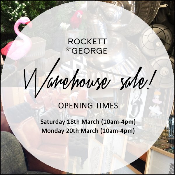 RockettStGeorge's tweet photo. Only 2 hours left of our Warehouse Sale! Come and grab yourself a bargain before its all gone! #Sale #Seconds #SamplesSale https://t.co/9wJGn8MXlc