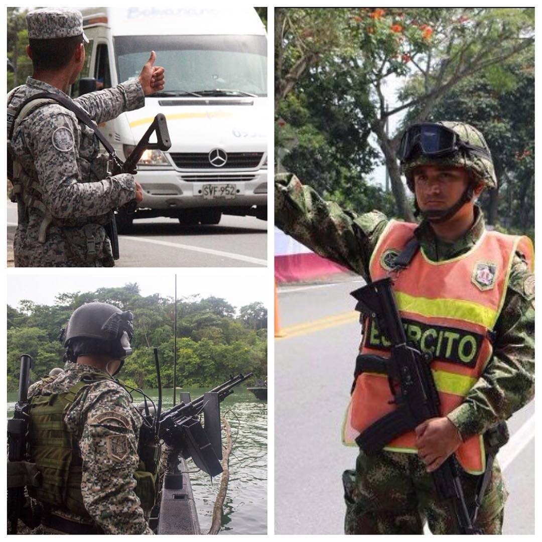 FuerzasMilCol's tweet photo. Le deseamos un feliz regreso a casa, recuerde que las #FuerzasMilitares garantizamos su seguridad en las vías. #FelizLunes https://t.co/Od9uzik7dy