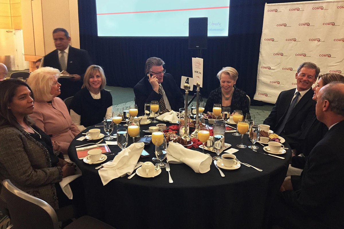 HDR_Inc's tweet photo. Out supporting @COMTO_National Celebrating Women Who Move The Nation Awards &amp; our honoree Sharon Greene! #cwwmn https://t.co/VYlvYPbFK2 https://t.co/knBuYPUbDl