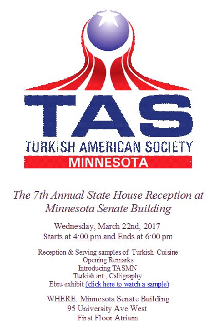 TASMinnesota's tweet image. The 7th Annual State House Reception at #Minnesota Senate Building is 2 days away. @MNHouseInfo
