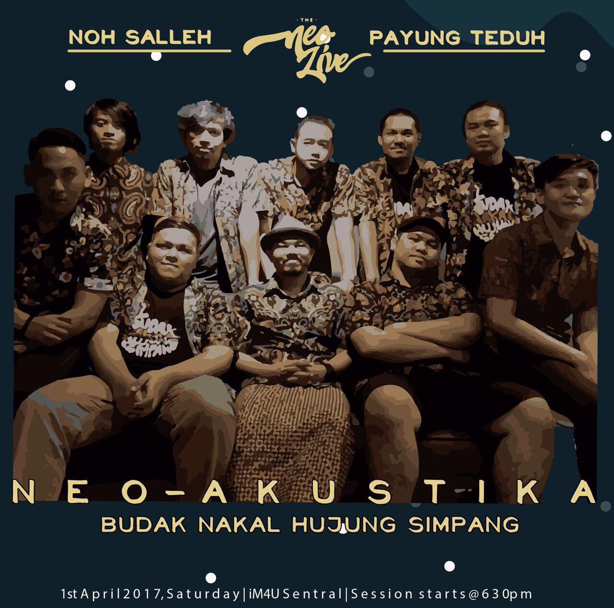 Budak Nakal Hujung Simpang On Twitter Budak Nakal Hujung Simpang 31 March Msu Shah Alam 1 April Im4u Puchong 2 April Dataran Shah Alam Come And Check Us Out Https T Co 3dwsxdugks
