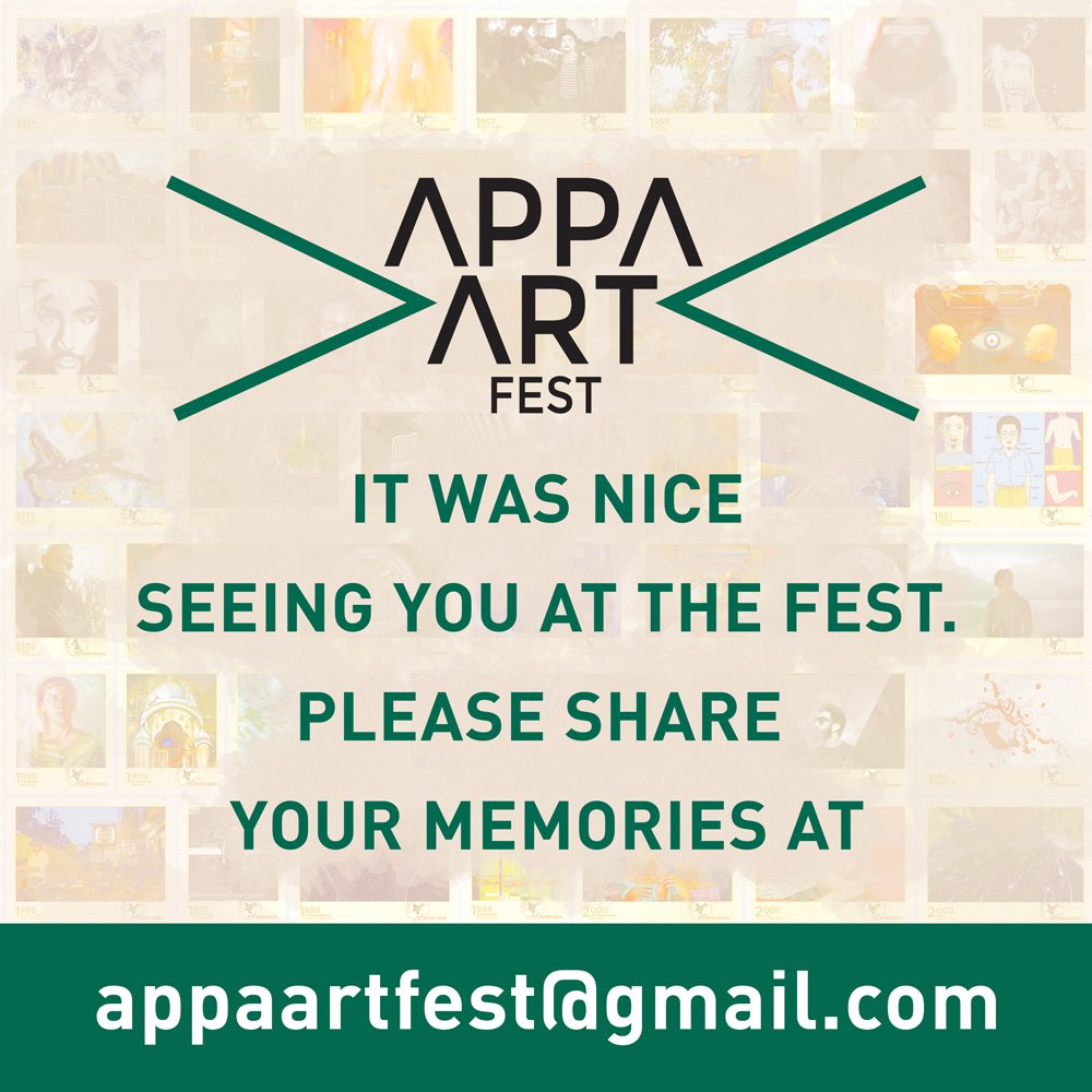 Please do share all the photos &amp; videos which you have on your phone with us at appaartfest@gmail.com 🙂