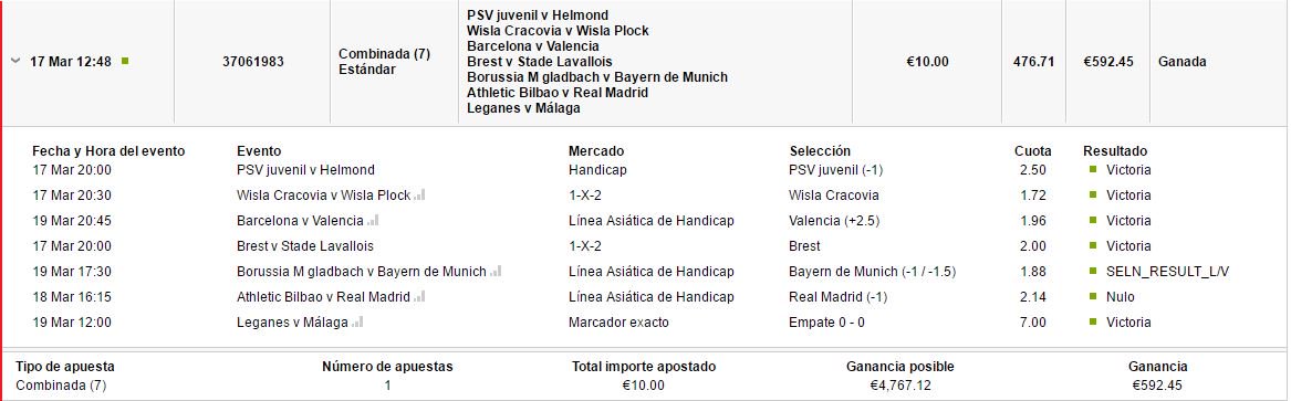 ElKoalaCreativo's tweet photo. No me fue nada mal con las #funbet que hice el fin de semana. 1 de ellas ya la compartí. Gracias a @apuestadiaria y @Radio_LADD por su ayuda https://t.co/alPKUsYxyb