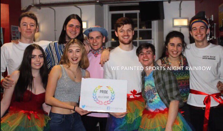#tb to when we painted sports night rainbow! 🏳️‍🌈🏳️‍🌈🏳️‍🌈🏳️‍🌈🏳️‍🌈🏳️‍🌈 Photo credits @uclunion #uclusnowsports #myuclyear