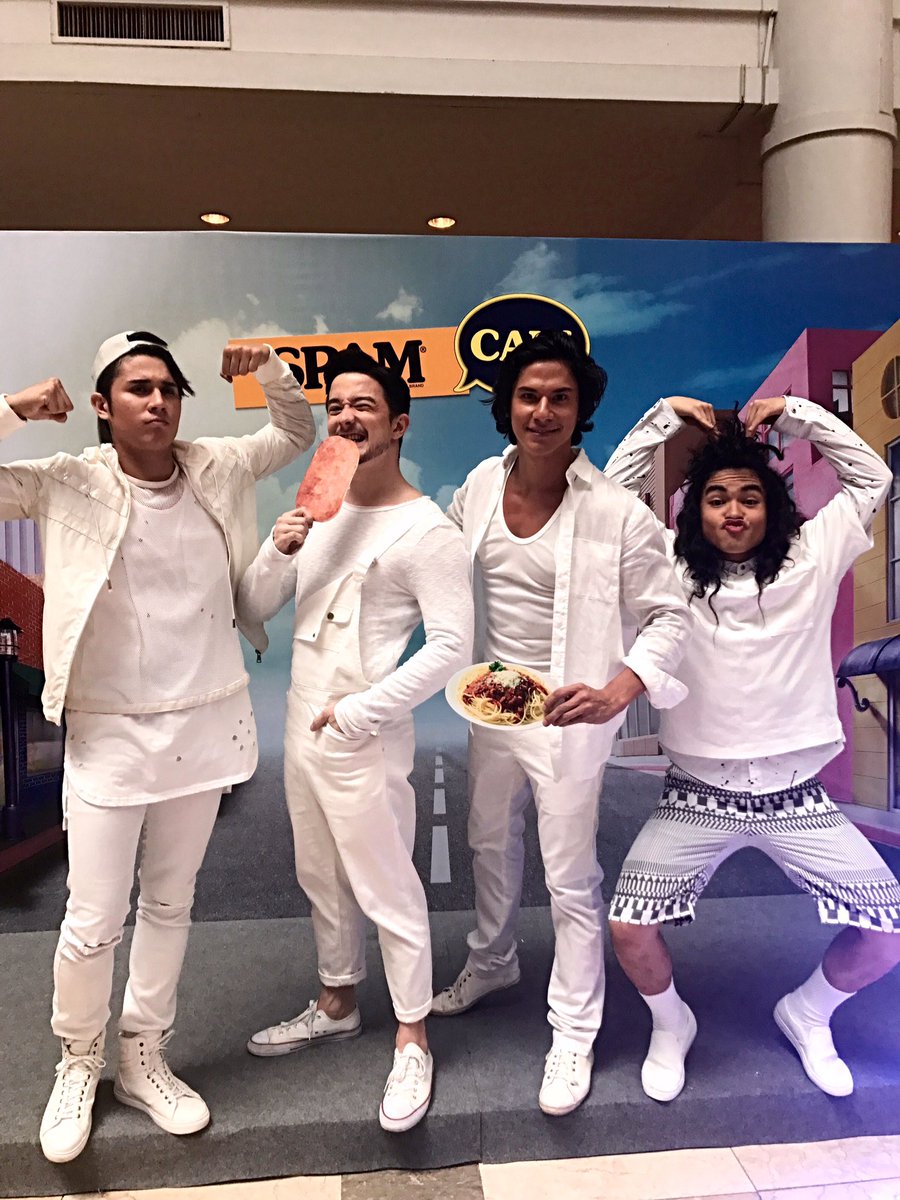 ImRonGalang's tweet photo. Introducing #ALL4SPAM! Click this link (https://t.co/HQ6ciYVjG7) to watch the first ever SPAM TVC in the Philippines. ๐ https://t.co/Io7sv2AczK