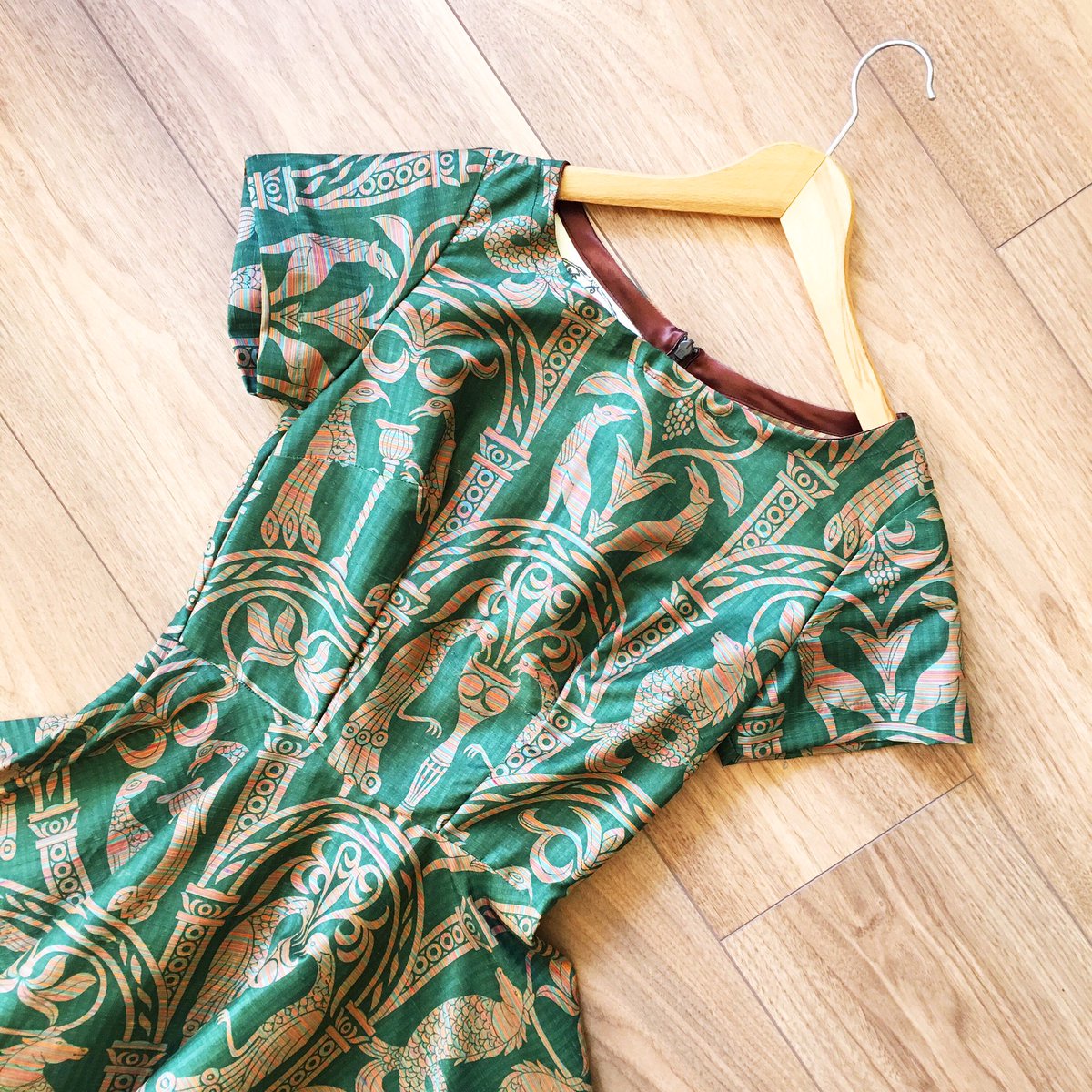 GodivaBoutique's tweet photo. So in love with the print on this @emperorscloth dress 😍 #thisisedinburgh #slowfashion #shopsmall https://t.co/JvkhRPLmYu