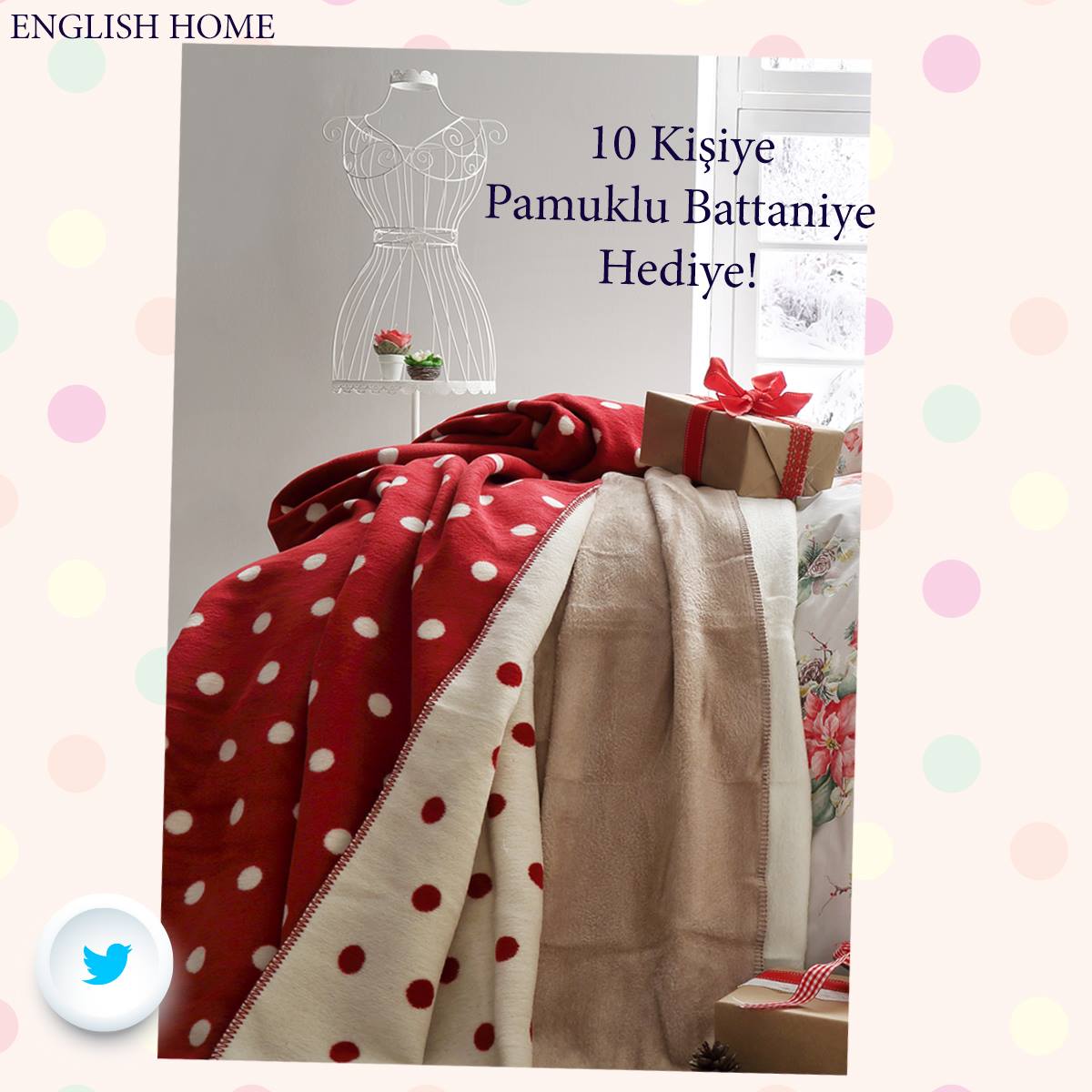 Yarışmamıza katıldınız mı? Yarın son gün. Hemen bizi takip edin beğenerek RT yapın. 10 takipçimize görselde yer alan battaniye hediye :)