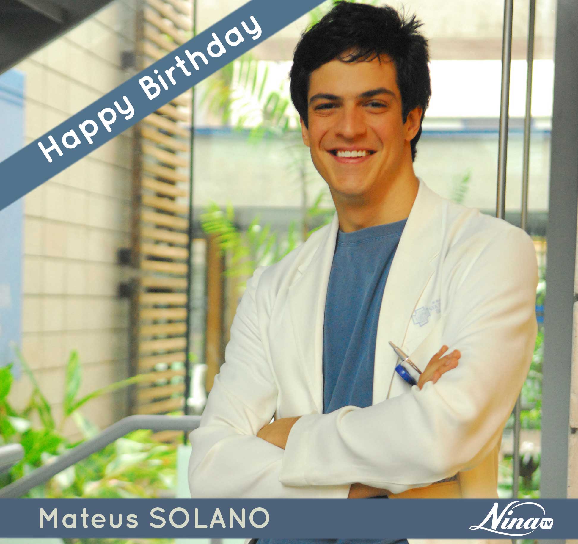 Let\s wish Happy Birthday to Mateus Solano (Jorge/Miguel in He turns 36 today. 