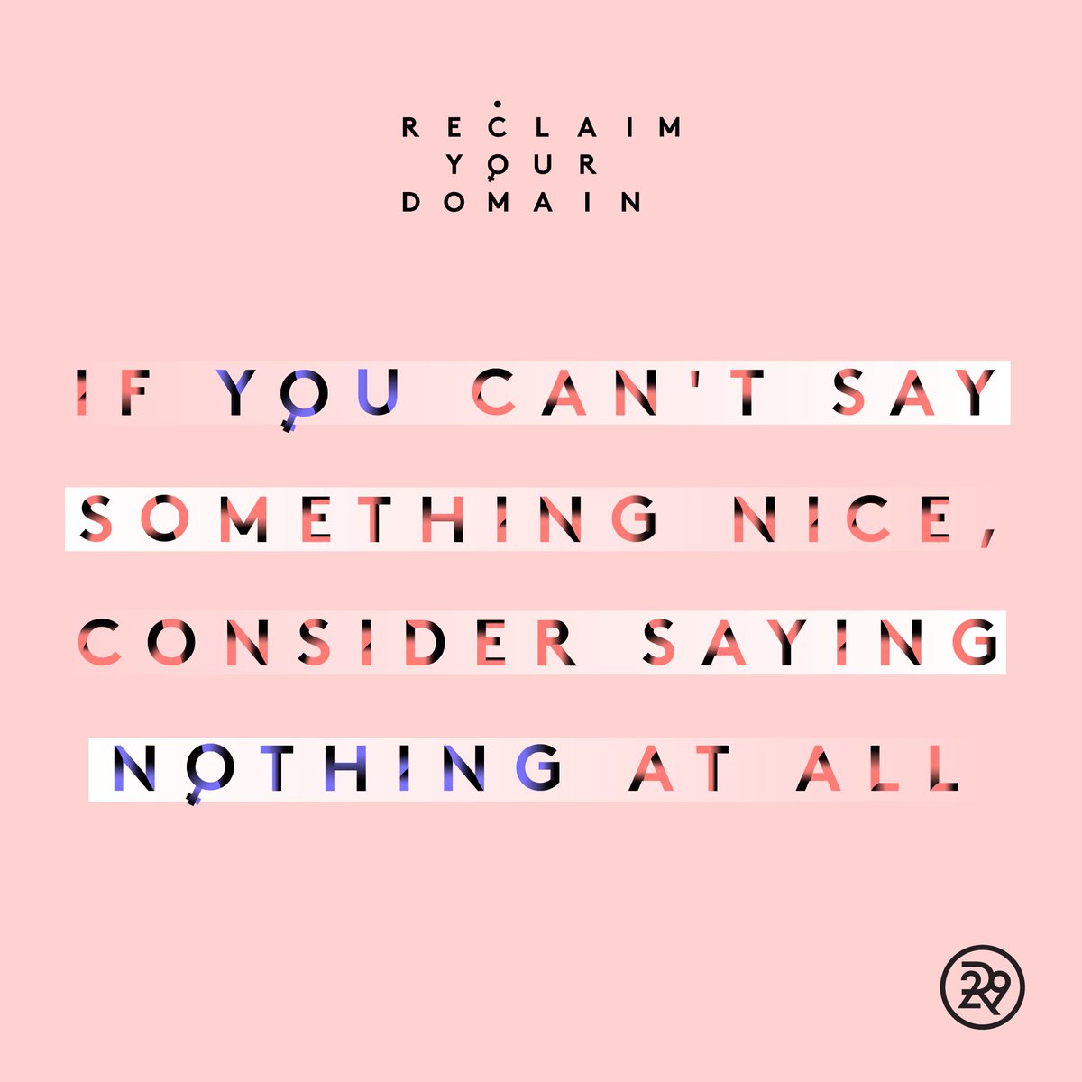 We wanna make the internet a safer place... especially for women. Will you join us?  #ReclaimYourDomain: refinery29.com/reclaim-your-d…