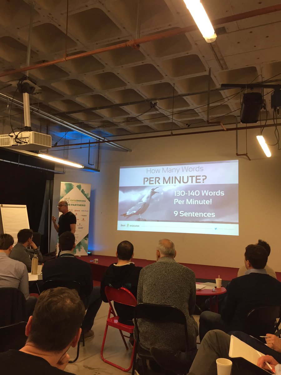 Pinwin_'s tweet image. Pitching lesson @sbcSmartCity ! You can pitch 130-140 words a minute, so be concise!