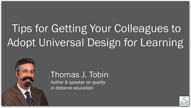 3playmedia's tweet image. Q&amp;amp;A: Great tips and talking points for getting your colleagues to adopt #UDL bit.ly/2nvmTPV #a11y #HigherEd #eLearning #a11y