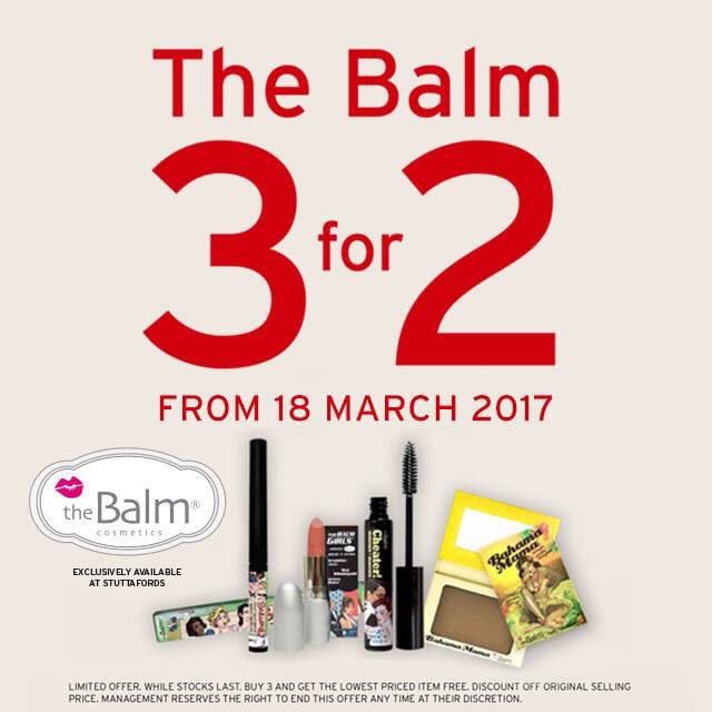 Buy 3 get the lowest price free <a href="/thebalm/">theBalm Cosmetics</a> #T&amp;Cs apply <a href="/SandtonCity/">Sandton City</a> <a href="/Eastgateshops/">Eastgate Shopping Centre</a> <a href="/MenlynSA/">Menlyn Park</a> <a href="/GatewayUmhlanga/">Gateway</a> <a href="/canal_walk/">Canal Walk</a> <a href="/clearwatermall/">clearwatermall</a>
