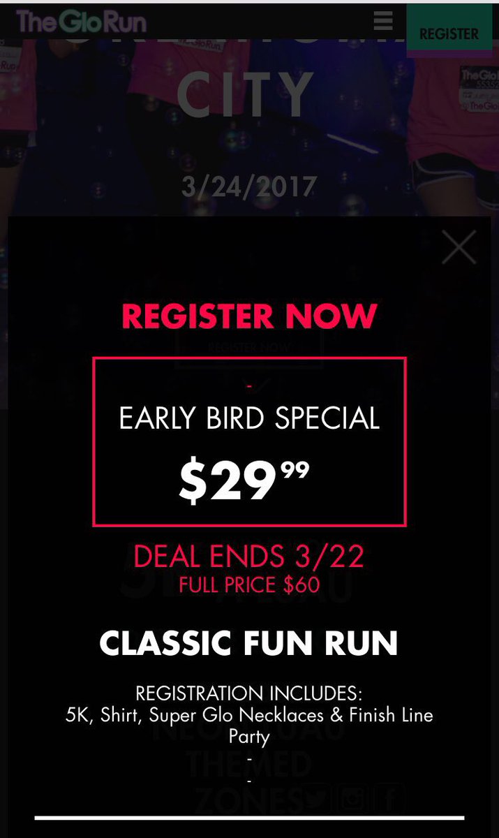 COHFH's tweet photo. 2 days left to take advantage of the Glo Run Early Bird Special!! Register now!! https://t.co/VI4O7jT8cR https://t.co/ZUWDXpwBIF