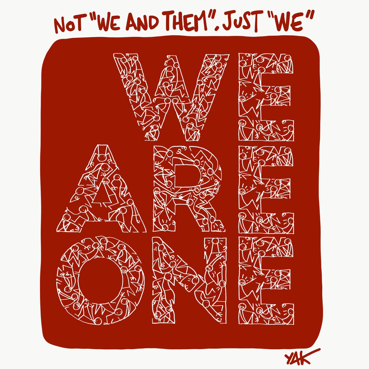 elyxyak's tweet image. It's not a Matter of "WE and THEM", but Just "WE"
#MLW2017 @unesco #WeAreOne