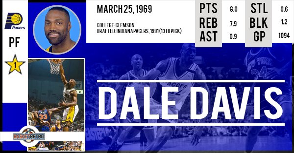 Happy birthday  Dale Davis !  