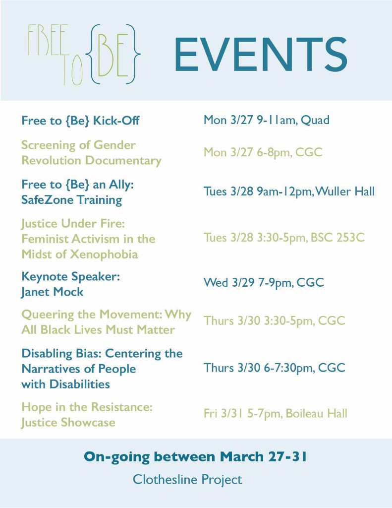 SLU_Official's tweet photo. Activist Janet Mock will deliver the keynote lecture as part of @freetobeslu week, which will be held March 27-31. https://t.co/iJJ8PruKQ3 https://t.co/uFVC88DFzK
