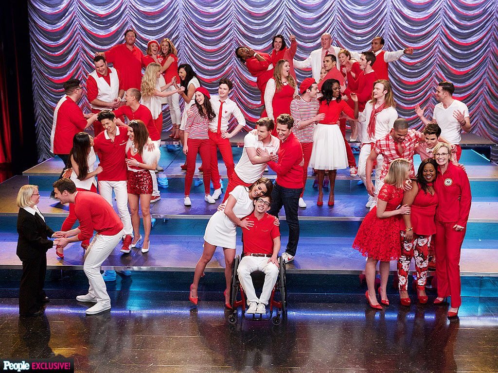 And with every broken bone, I swear I lived. ❤ #2YearsWithoutGlee