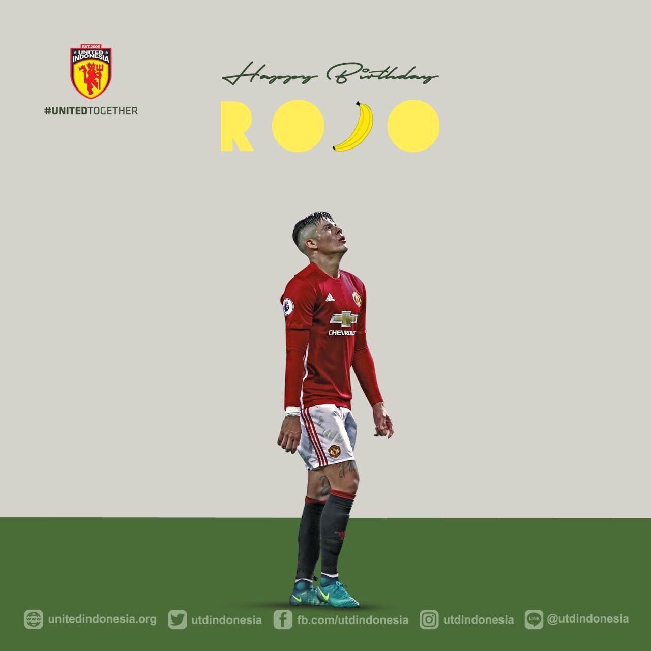 Happy Birthday Marcos Rojo   