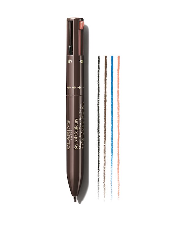 I'm giving away the awesome Clarins' 4-Colour All-in-One Makeup Pen for eyes &amp; lips! So fun! To enter follow <a href="/davelackie/">dave lackie</a> &amp; RT