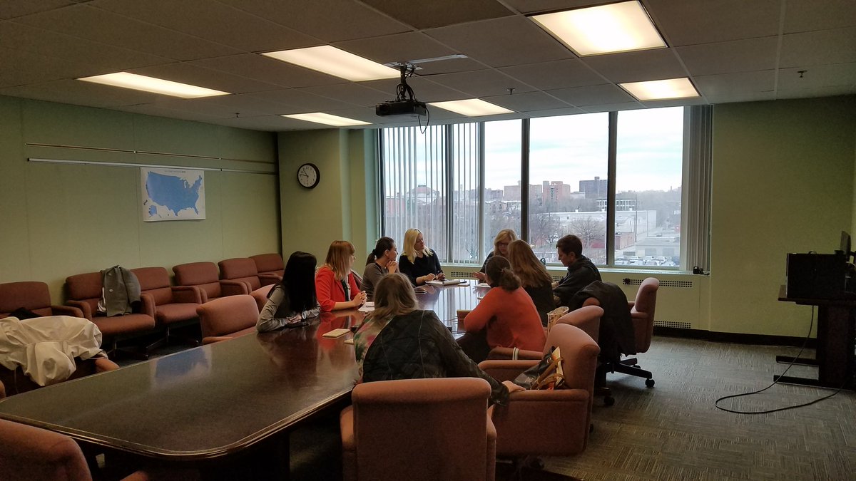 WorldAffairsKY's tweet photo. Our @OWprogram from #Ukraine met w/ @BethWarrenCJ at @courierjournal this morning to talk #humantrafficking. @usukraine #openworldprogram https://t.co/GIQf68Eoeo