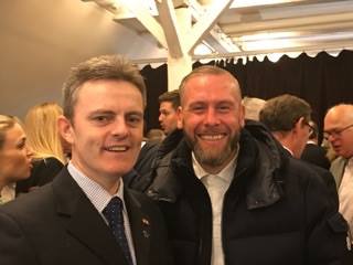 Delighted to see <a href="/liamoconnor/">LiamOConnor</a> at this year's Saint Patrick's Day party in Copenhagen. Hope you enjoyed. #StPatricksDay 🇮🇪🇩🇰