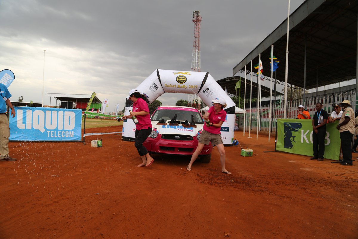 Congratulations to Hai sponsored <a href="/rallychixkenya/">Rally Chix</a> for their 22nd place finish and for winning the Coupe Des Damme at #ARCSafariRally2017