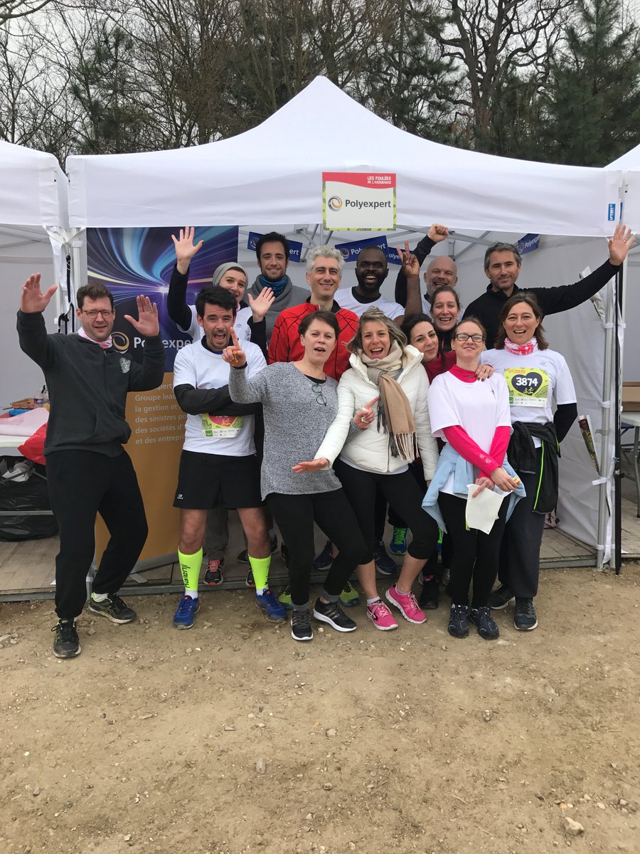Fiers d'avoir participé aux Foulées de l'Assurance pour la 4 année consécutive !