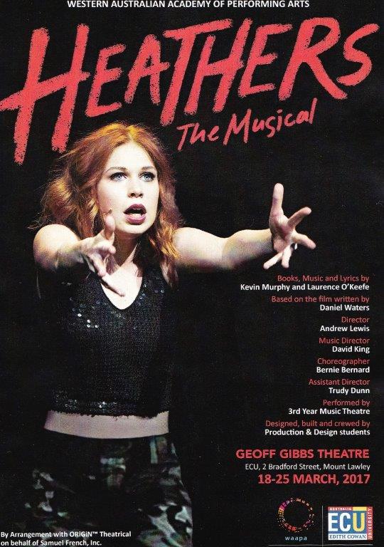 Perth_Theatre's tweet photo. A wildly entertaining start to the #WAAPA 3rd year MT students' 2017 featuring a star turn by Monique Warren as Veronica #perththeatre https://t.co/2X36HgxGHH