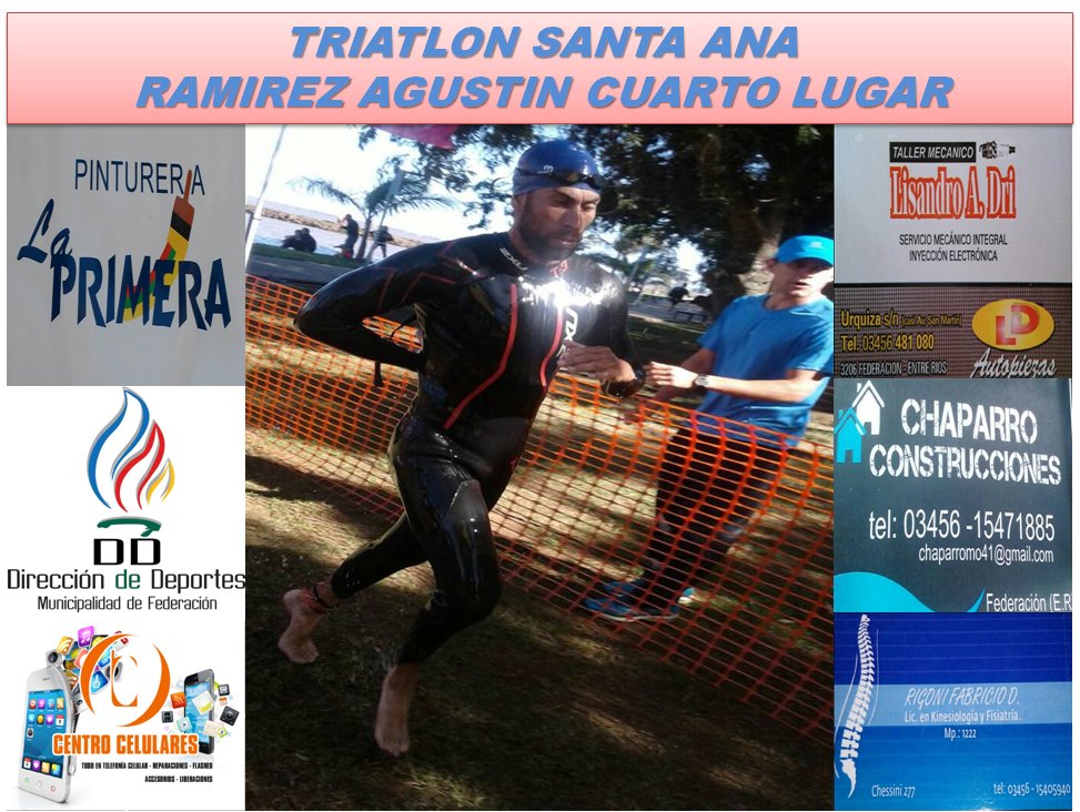 Lahorasports's tweet photo. #TRIA #SANTA_ANA #FINAL #RAMIREZ_AGUSTIN  #LAHORASPORTS
#AGUSTIN EN CATEGORÍA VARONES C 30/34 FUE #CUARTO
#FELICITACIONES https://t.co/NwF9TbT6Aa