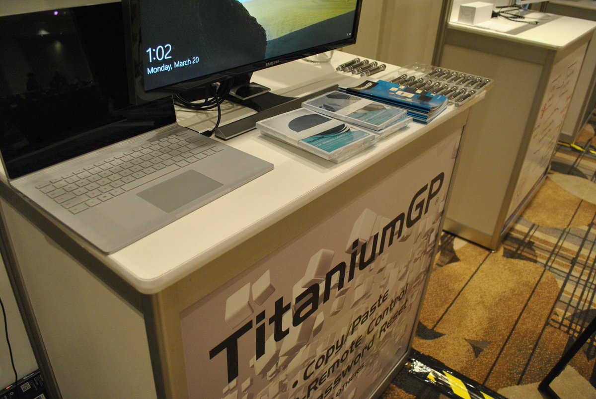 TitaniumGP's tweet photo. #TitaniumGP Officially at the #GPUGAmplify 2017. We are almost ready! @GPUG community, you're welcomed at booth #11. https://t.co/4GlYMaHGI0