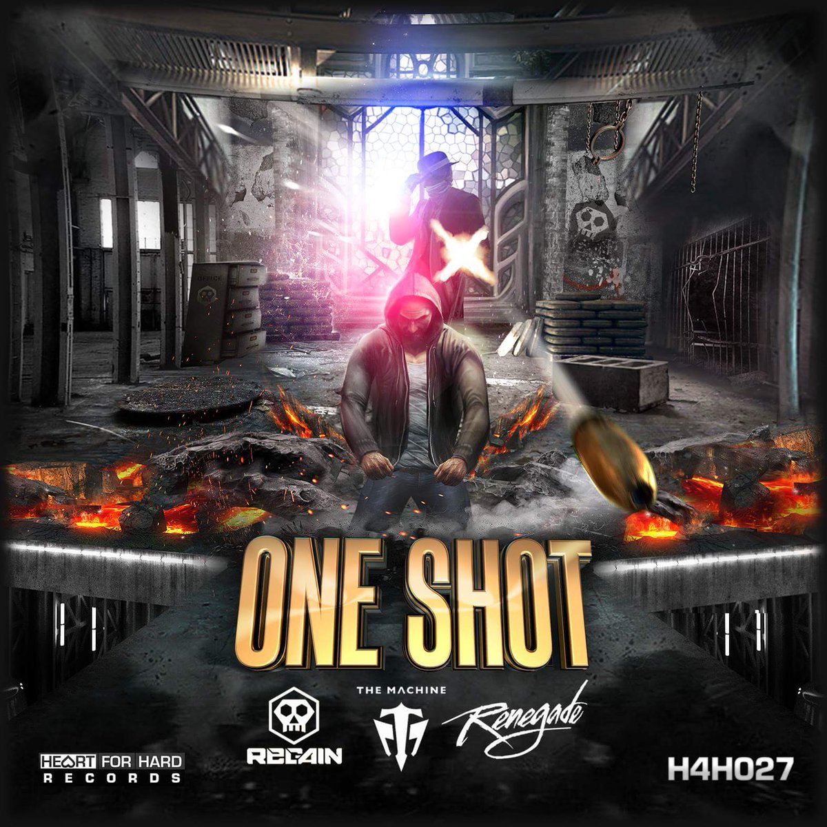 This wednesday I will release 'One Shot' with <a href="/TheMachineLT/">X</a> and <a href="/MCRenegadeNL/">MC Renegade</a>.
Don't miss it!