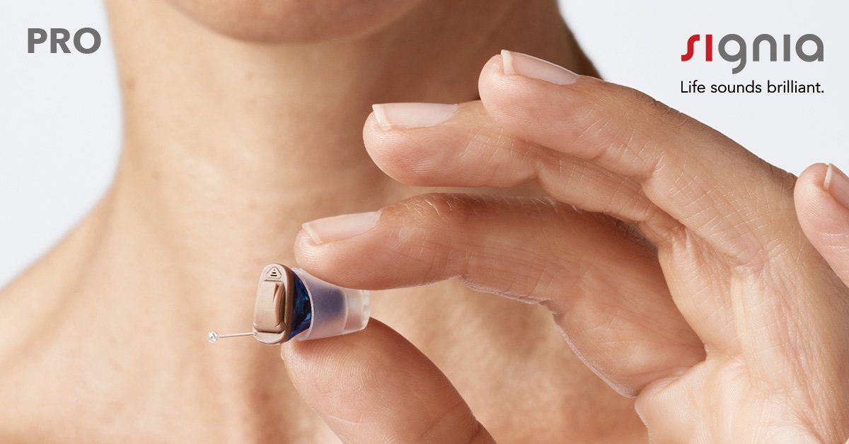 SigniaUSA's tweet photo. With Silk hearing aids, you won’t feel them and no one will see them! #nearlyinvisible #audpeeps https://t.co/vRqgXKGy1P https://t.co/CERpoljqnw