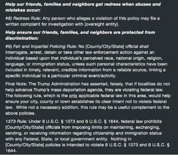 IndivisibleCal4's tweet image. 3/3 #ACLU #9Rules for Law Enforcement #PeoplePower