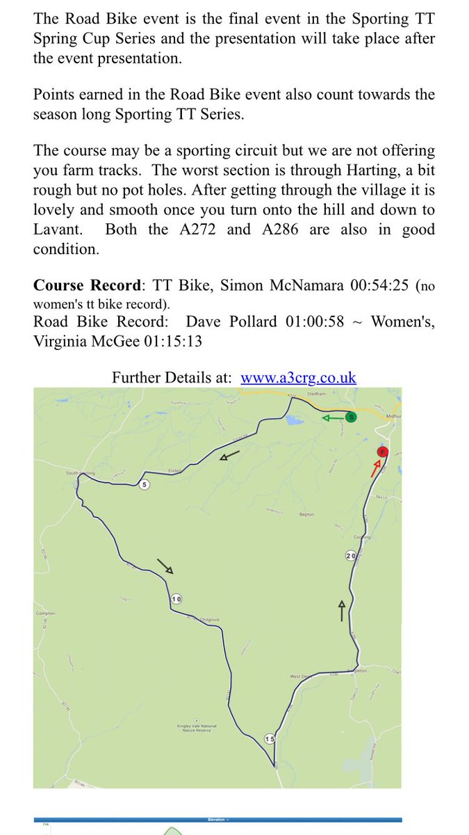 It is still time to enter our 1st race of this season, #sporting 23miles #timetrial #cycling #racing