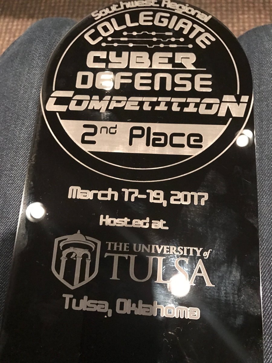 utsacyber's tweet image. We are delighted to announce that we made second place at @SWCCDC! Our team did amazing, and they'll do even better next year! Watch out ;)