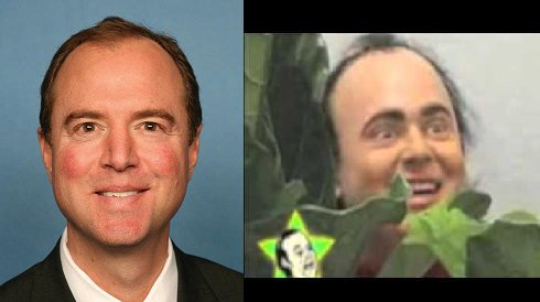 is it just me, or does @RepAdamSchiff look like #spaghett 
#timanderic <a href="/OfficialTandE/">Tim and Eric</a>  #adamschiff #seperatedatbirth #fatherandson
