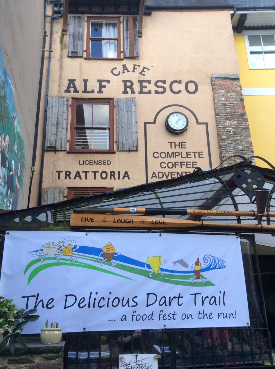 We are looking forward to <a href="/DelishTrails/">Delicious Trails</a> on Saturday...Stacey &amp; Leanne r running the 10miles 😂 Fuelled by excellent #devonfood &amp; #devondrink