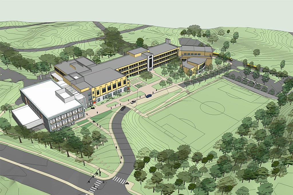 ARLnowDOTcom's tweet photo. The renovation at Stratford School will add classrooms, a library, a new gym and other features https://t.co/b1RSVBJBCy https://t.co/xmL8xKbIqR