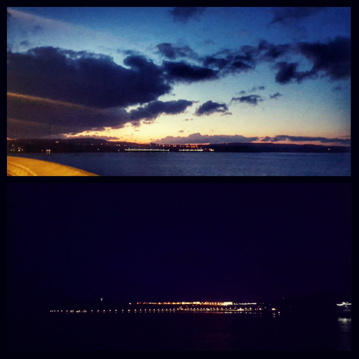 Tonight's views on our run #sunset  <a href="/Scarborough_UK/">Scarborough UK</a> <a href="/Welcome2Yorks/">Welcome to Yorkshire</a> @YorksCoastRadio <a href="/IFYorkshire/">i-Yorkshire</a> <a href="/Yorkshire_IP/">Yorkshire In Photos</a> @NYMoorsCoast