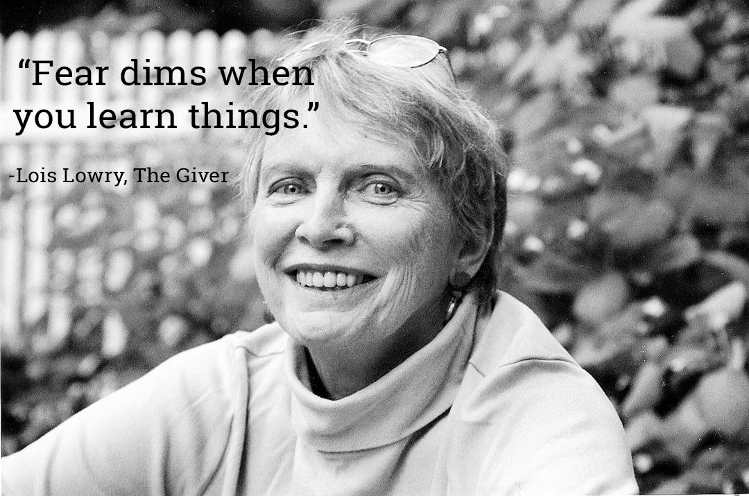 Happy Birthday Lois Lowry, brilliant author of \The Giver\ and more! 