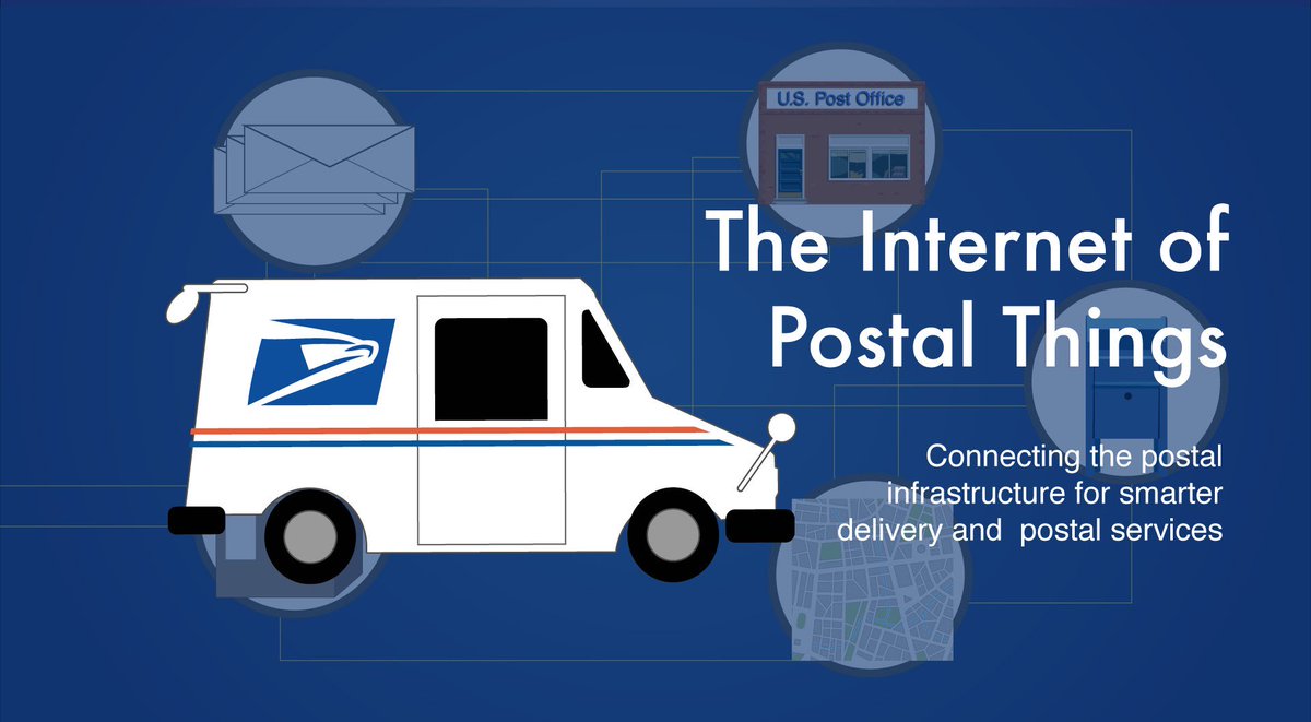 escher_group's tweet photo. [Video] The Internet of Postal Things via @USPS #PostalTech #IoT https://t.co/JB4oI6FqGB https://t.co/vEx4A05tV2