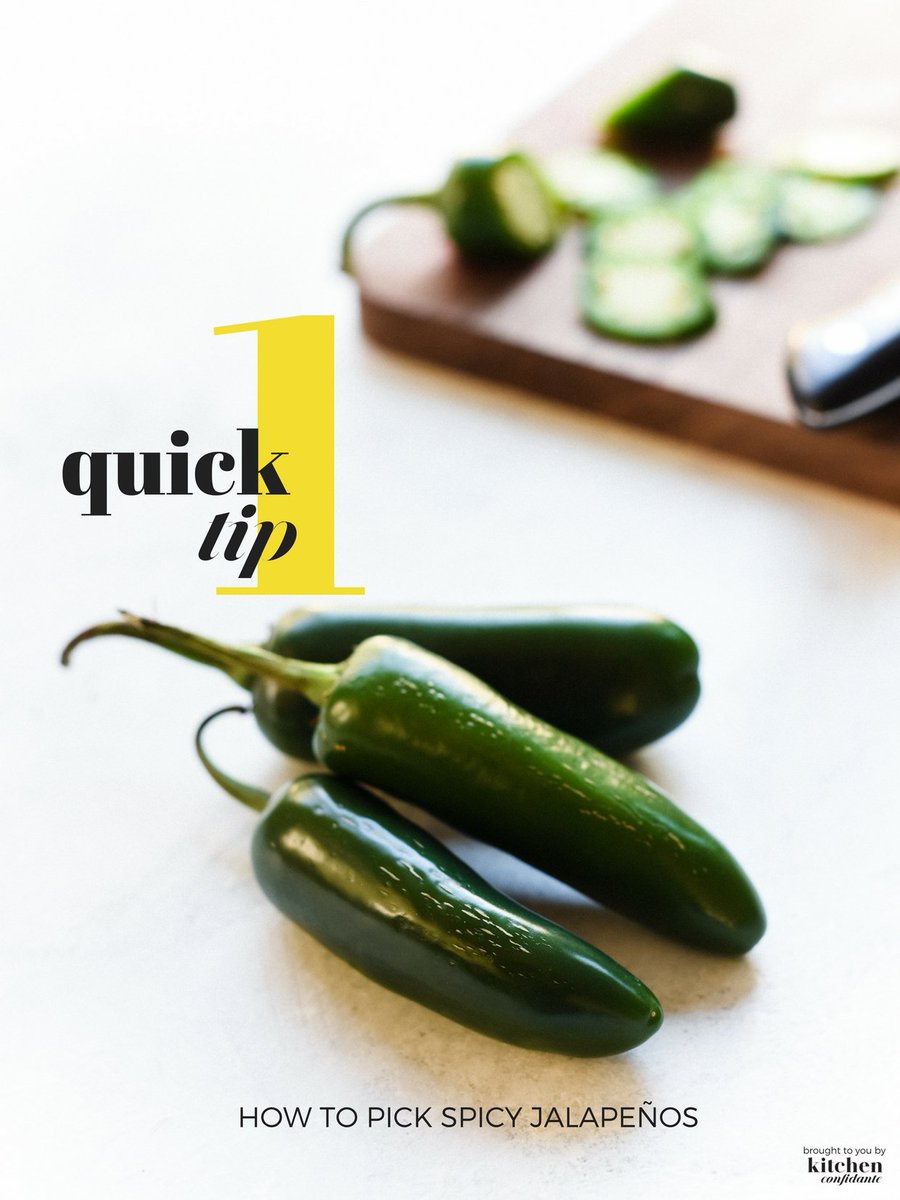 kitchconfidante's tweet photo. NEW post! How to Pick Spicy Jalapeños | One Quick Tip https://t.co/Q8Gt3nS2AM #onequicktip https://t.co/SLyHx7SwFv