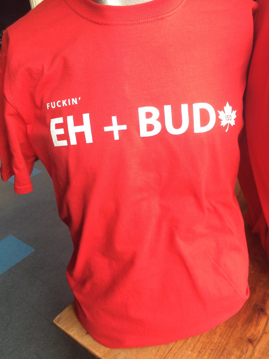 Finally it's happening: #firstdayofspring! We can't wait for it to be warm again, then you can wear these awesome #canada150  shirts😎 🇨🇦