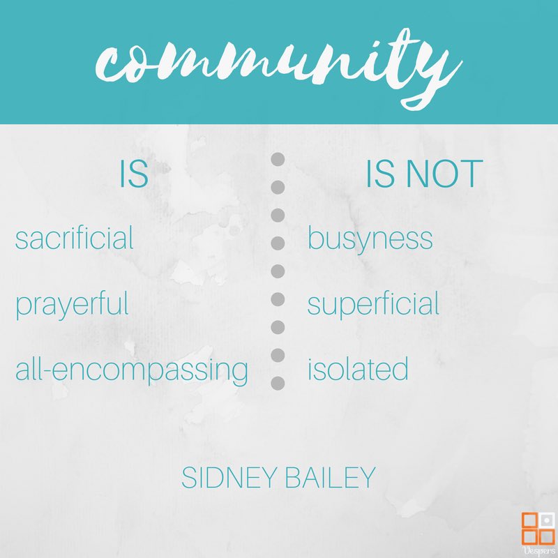 MilliganVespers's tweet photo. Let's be authentic in #community
#unity #TheBookOfJohn https://t.co/uksMilJ0Ez