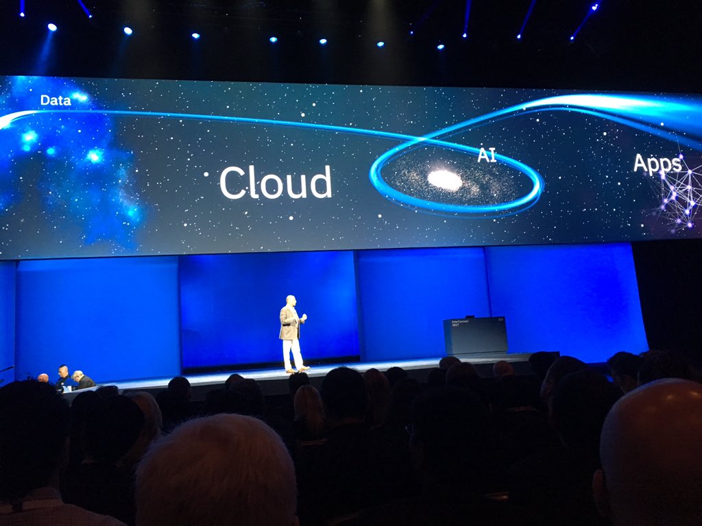 lssubramanian's tweet photo. #ibminterconnect2017 the four pillars of future computing data cloud AI Apps https://t.co/5cSsqYvDhg