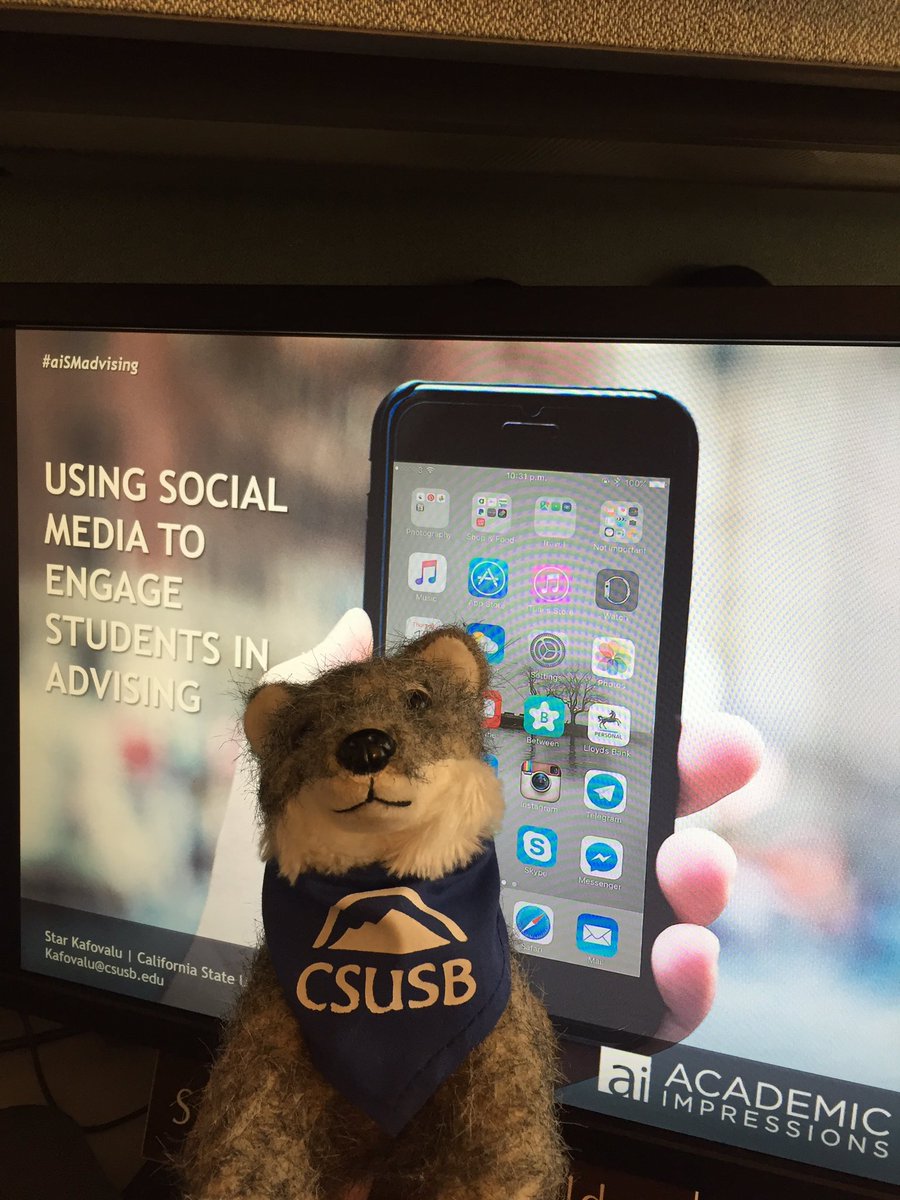 CSUSB_Advising's tweet photo. It's almost that time! #AdvisorStar will be presenting here shortly! #aiSMadvising 😊💯🙌🎉💪 https://t.co/KguVX66YLM