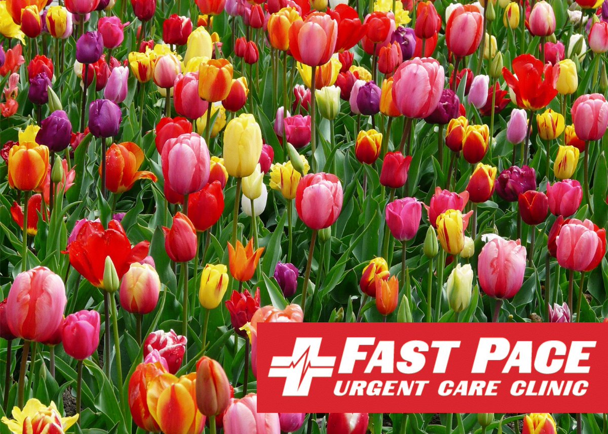 FastPaceHealth's tweet photo. Happy first day of Spring from Fast Pace Urgent Care! https://t.co/ww6M0k3N8f