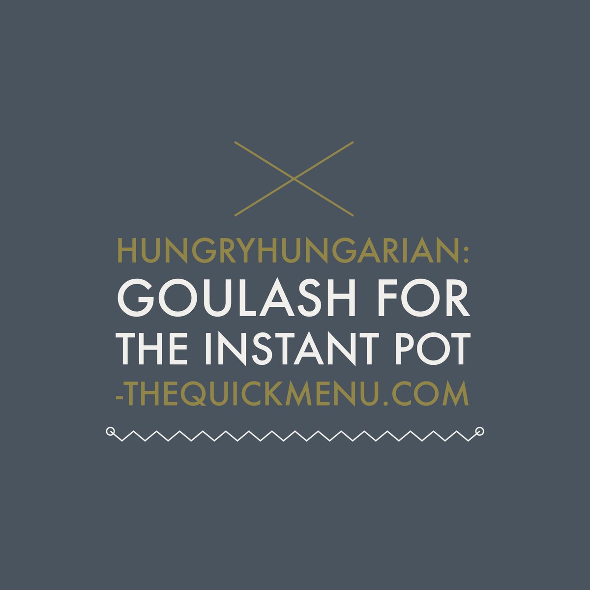 thequickmenu's tweet image. Instant Pot Goulash with pasta for tour spaghetti monsters - thequickmenu.com #goulash #instantpot #recipes #food #whatsfordinner