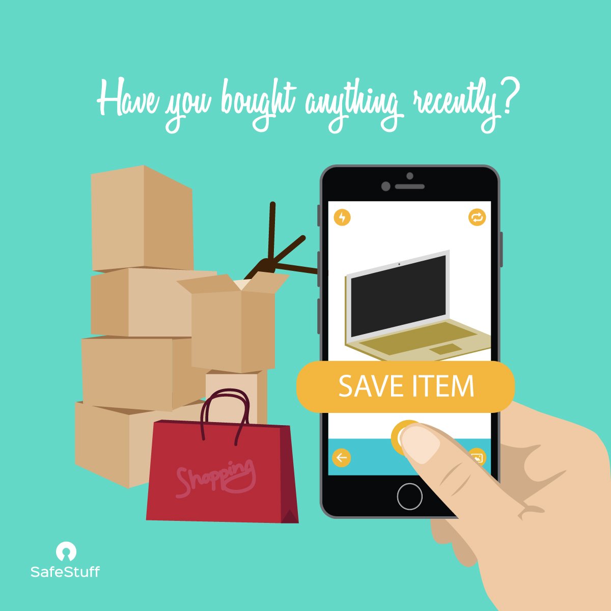 SafeStuffAB's tweet photo. Bought anything over the #weekend ?
Don't forget to add them on SafeStuff - your #digital #inventory 
↪ https://t.co/GC1P2JGpbV
•
#sthlmtech https://t.co/ilHqiufhys